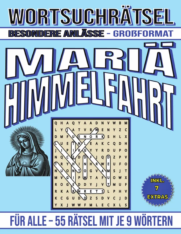 Cover von Mariä Himmelfahrt - Wortsuchrätsel