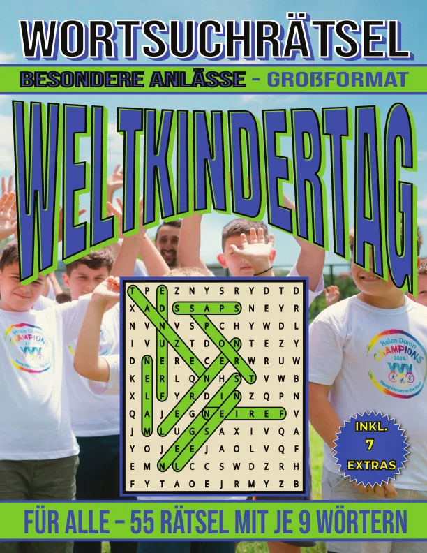 Cover von Weltkindertag - Wortsuchrätsel