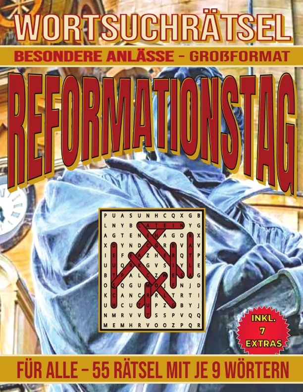 Cover von Reformationstag - Wortsuchrätsel