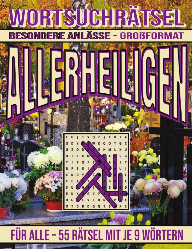 Cover von Allerheiligen - Wortsuchrätsel