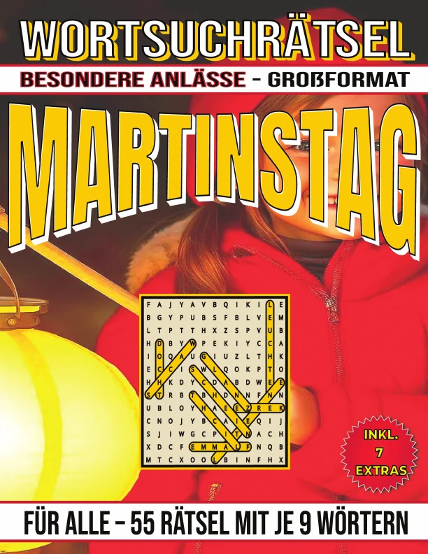 Cover von Martinstag - Wortsuchrätsel