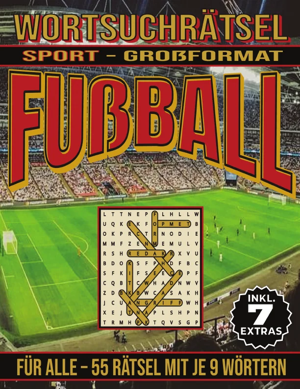 Cover von Fußball – Wortsuchrätsel