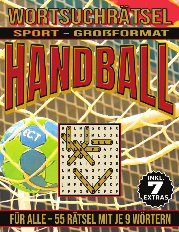 Cover von Handball – Wortsuchrätsel