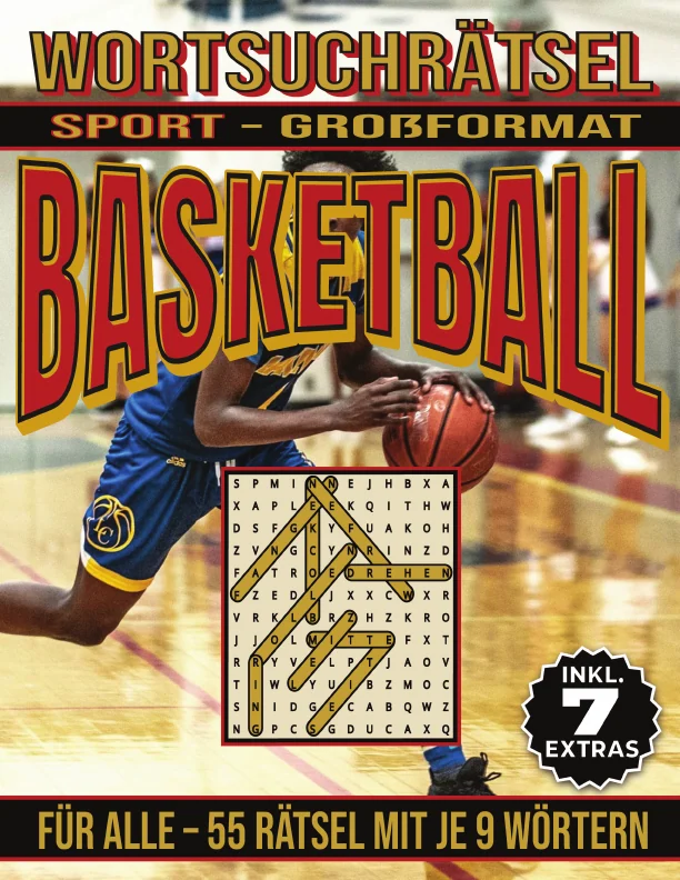 Cover von Basketball – Wortsuchrätsel