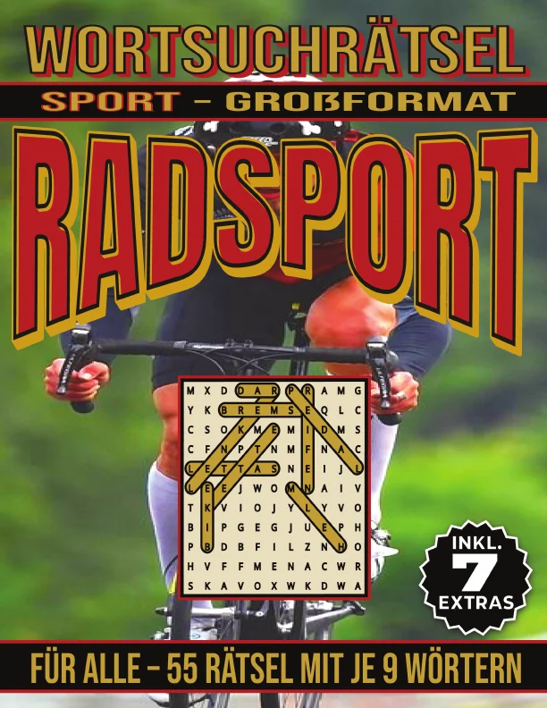 Cover von Radsport – Wortsuchrätsel