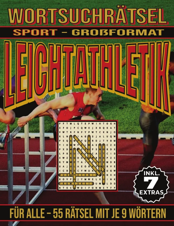 Cover von Leichtathletik – Wortsuchrätsel