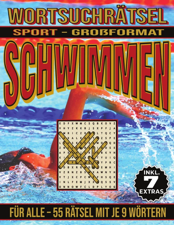 Cover von Schwimmen – Wortsuchrätsel