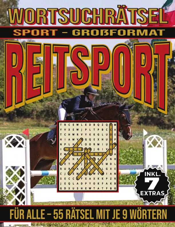 Cover von Reitsport – Wortsuchrätsel