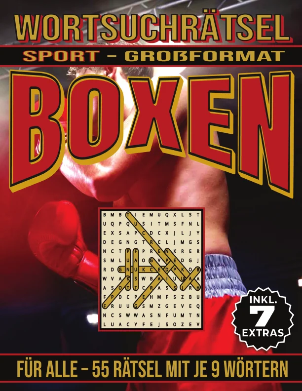 Cover von Boxen – Wortsuchrätsel