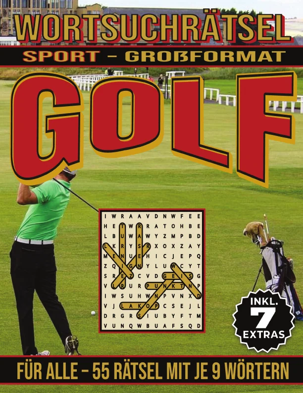 Cover von Golf – Wortsuchrätsel