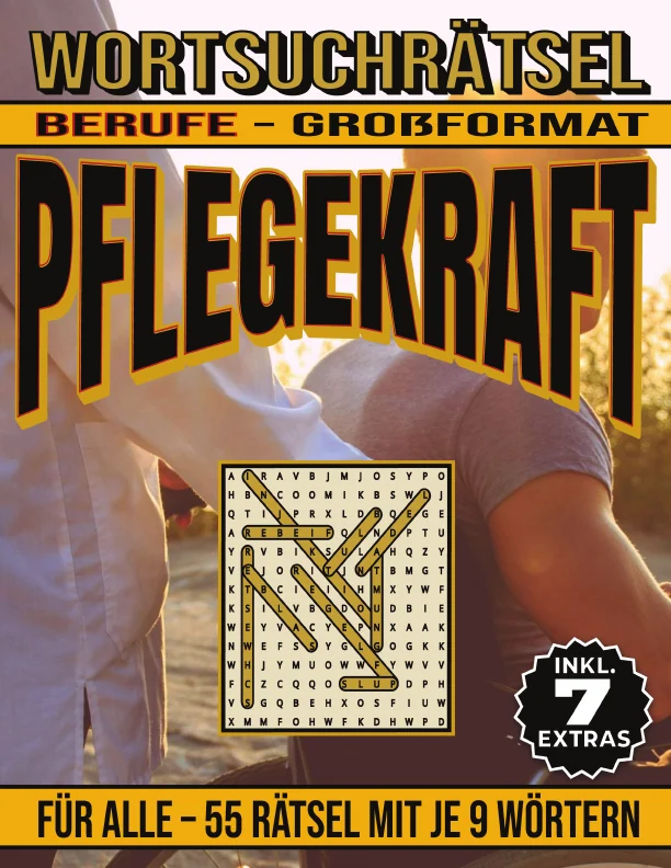 Cover von Pflegekraft – Wortsuchrätsel