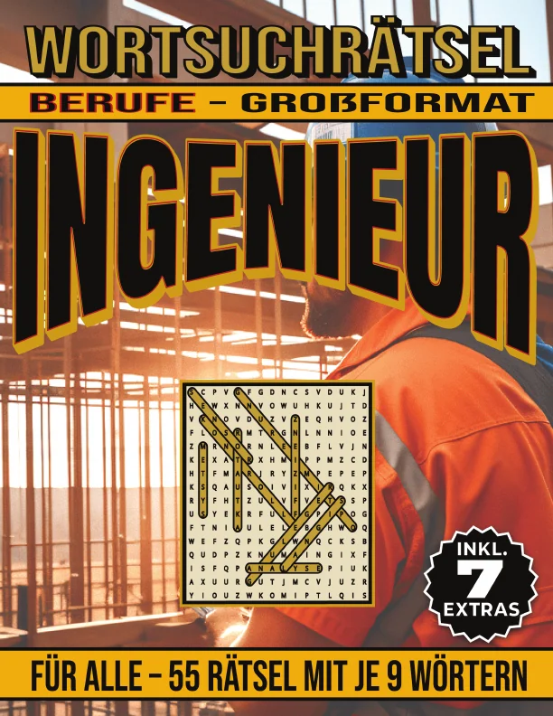 Cover von Ingenieur – Wortsuchrätsel