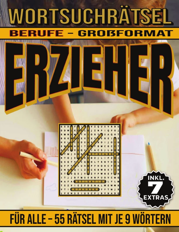 Cover von Erzieher – Wortsuchrätsel