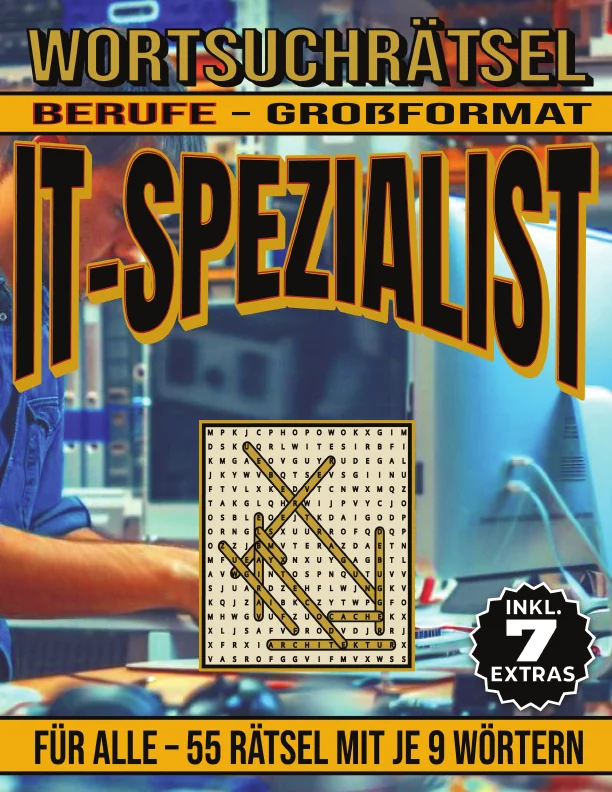 Cover von IT-Spezialist – Wortsuchrätsel
