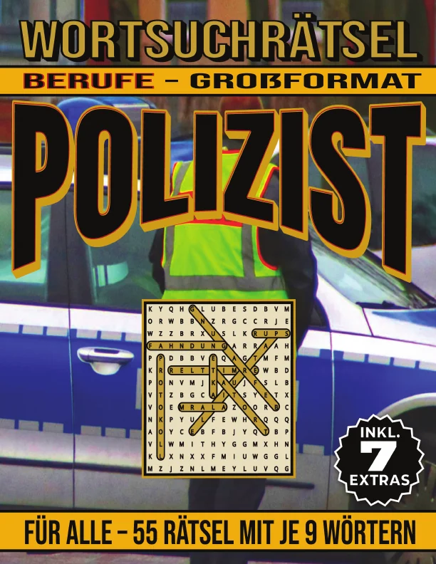 Cover von Polizist – Wortsuchrätsel