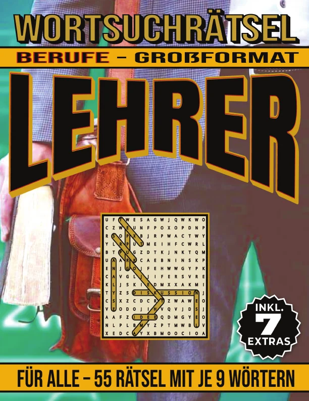 Cover von Lehrer – Wortsuchrätsel
