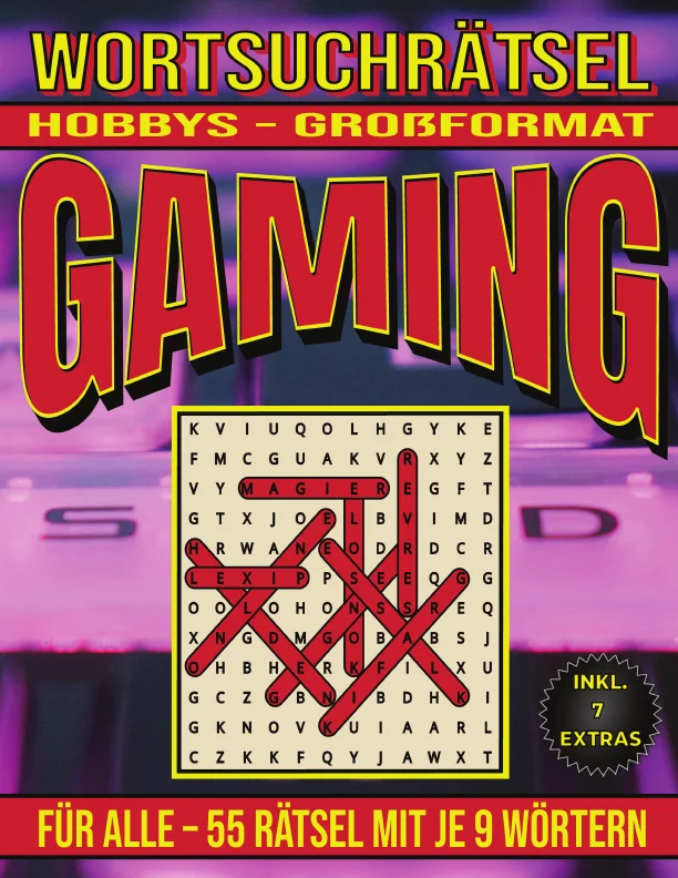 Cover von Gaming – Wortsuchrätsel