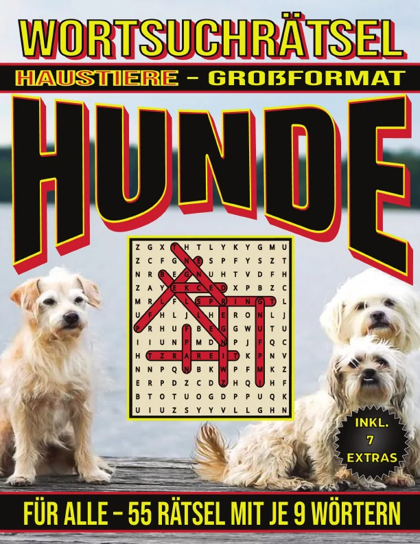 Cover von Hunde – Wortsuchrätsel