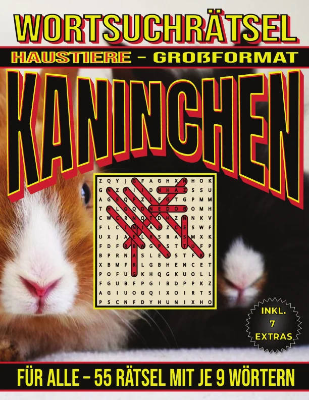 Cover von Kaninchen – Wortsuchrätsel