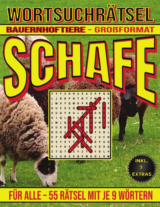 Cover von Schafe – Wortsuchrätsel