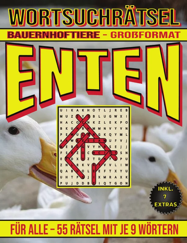 Cover von Enten – Wortsuchrätsel