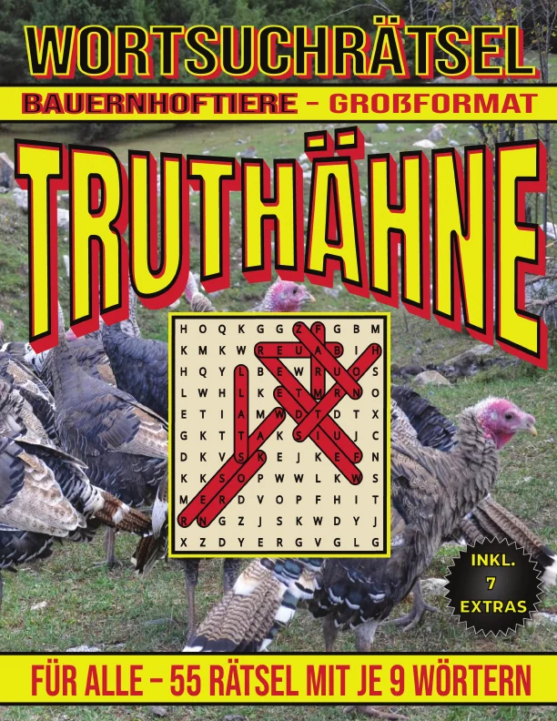 Cover von Truthähne – Wortsuchrätsel