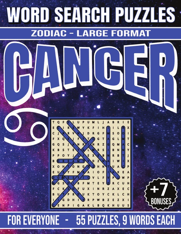 Cover of Cancer - Word Search Puzzles