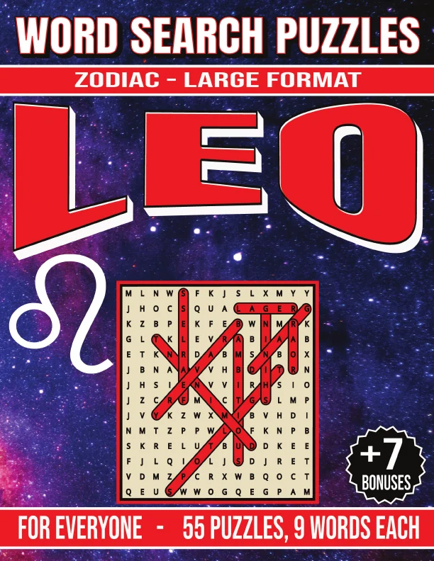 Cover of Leo - Word Search Puzzles
