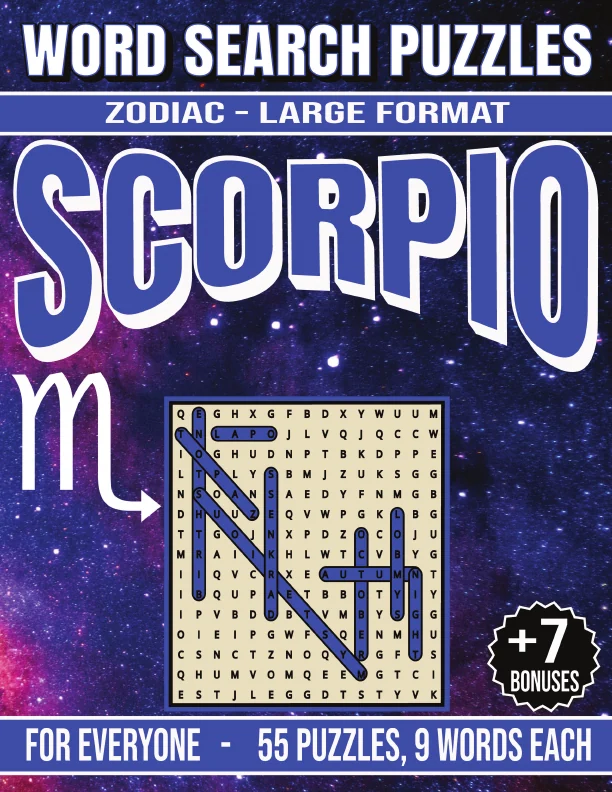 Cover of Scorpio - Word Search Puzzles