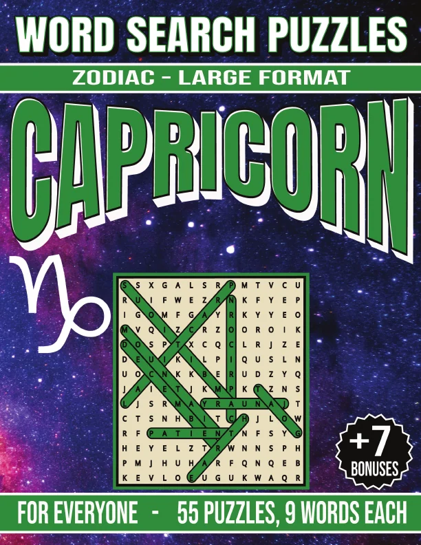 Cover of Capricorn - Word Search Puzzles