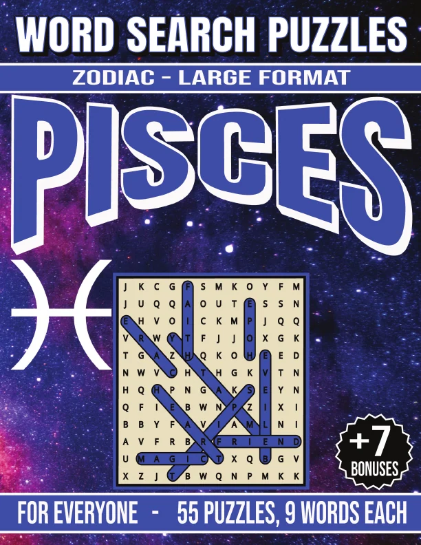 Cover of Pisces - Word Search Puzzles