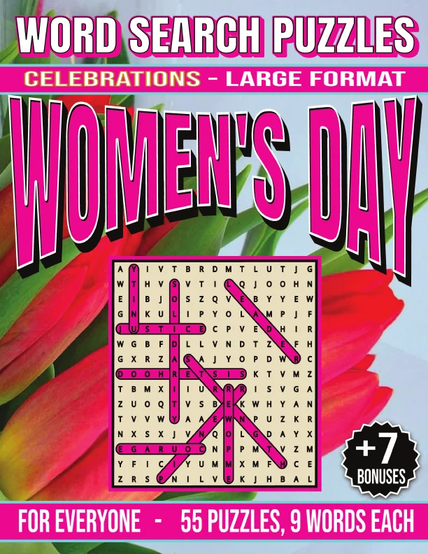 Cover of Women's Day - Word Search Puzzles