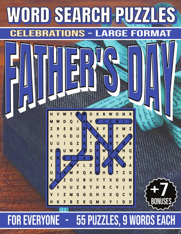 Cover of Father's Day - Word Search Puzzles