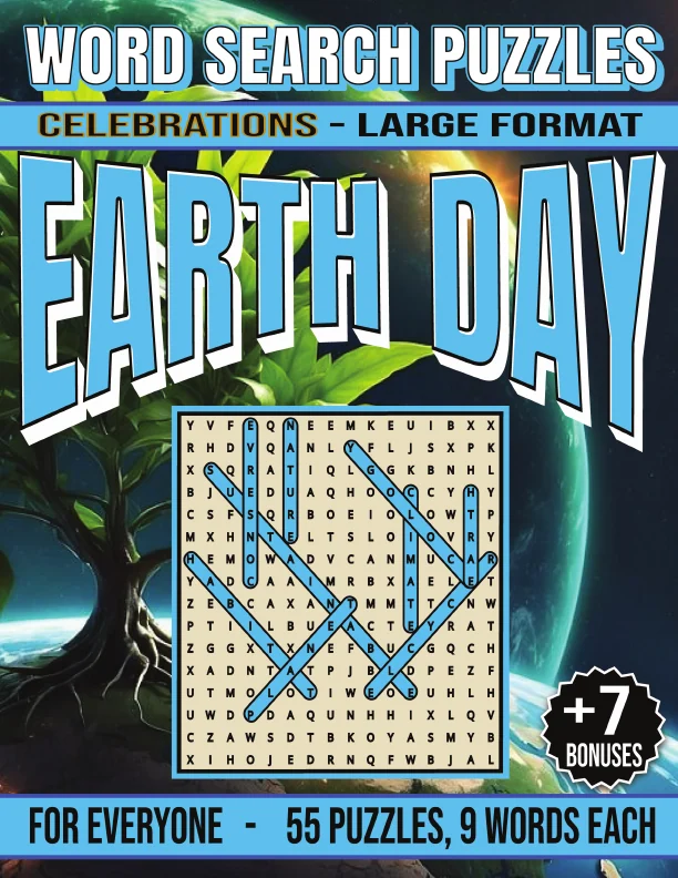 Cover of Earth Day - Word Search Puzzles