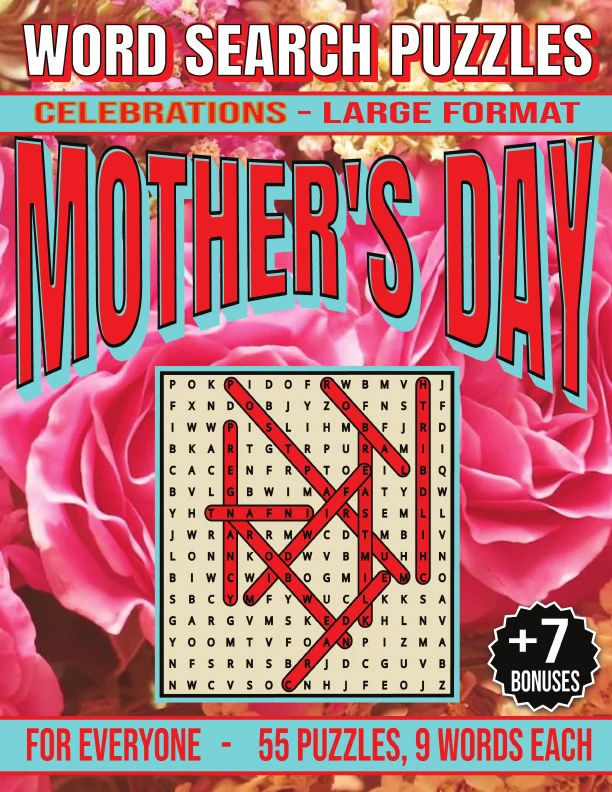 Cover of Mother's Day - Word Search Puzzles