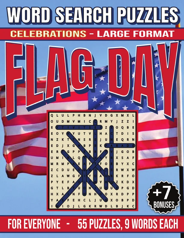 Cover of Flag Day - Word Search Puzzles