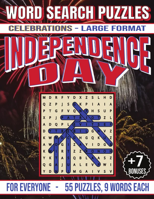 Cover of Independence Day - Word Search Puzzles