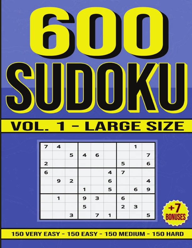 Cover of 600 Sudoku with Progressive Difficulty - Vol.1