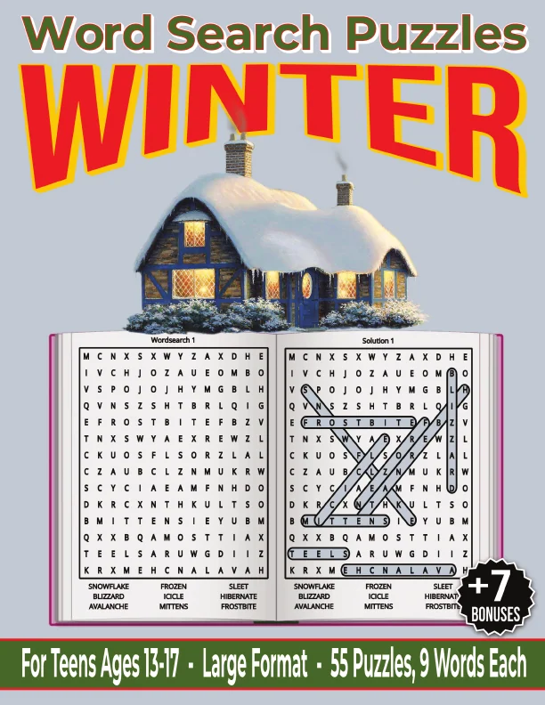 Cover of Winter - Word Search Puzzles