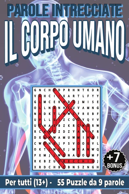 Copertina di Parole Intrecciate "Il Corpo Umano" per tutti (13+)