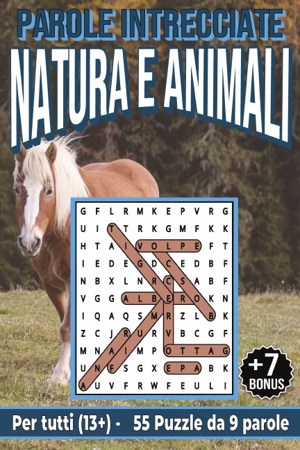 Copertina di Parole Intrecciate "Natura e Animali" per tutti (13+)