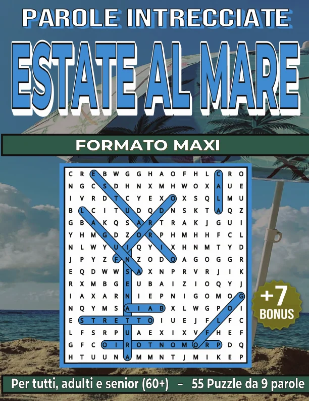 Copertina di Estate al Mare - Parole Intrecciate