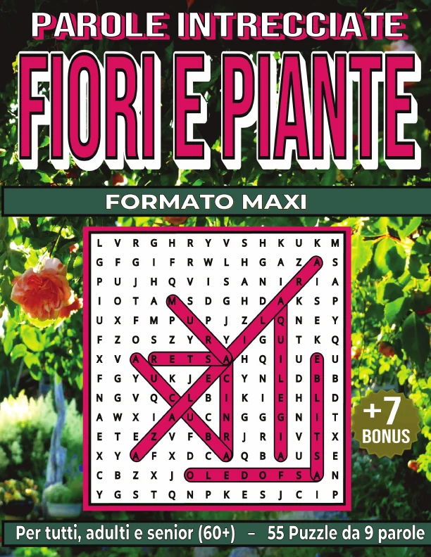 Copertina di Fiori e Piante - Parole Intrecciate
