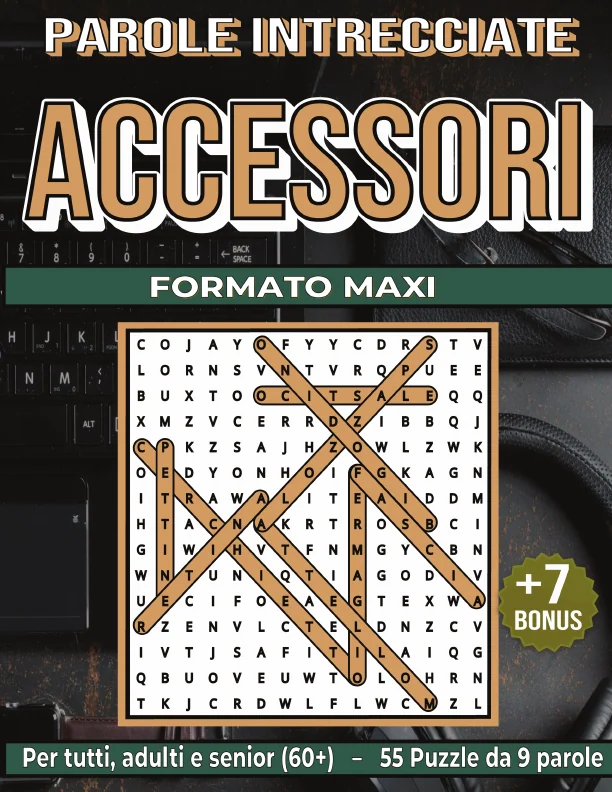 Copertina di Accessori - Parole Intrecciate