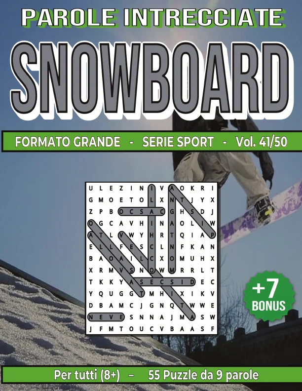 Copertina di Snowboard - Parole Intrecciate