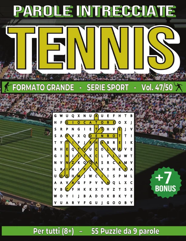 Copertina di Tennis - Parole Intrecciate