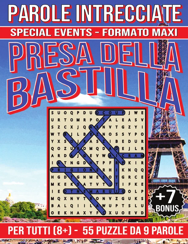 Copertina di Parole Intrecciate – Special Events – Presa della Bastiglia - per tutti (8+)