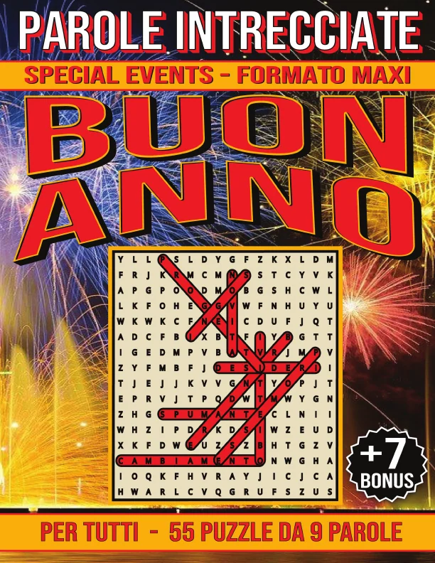 Copertina di Buon Anno - Parole Intrecciate