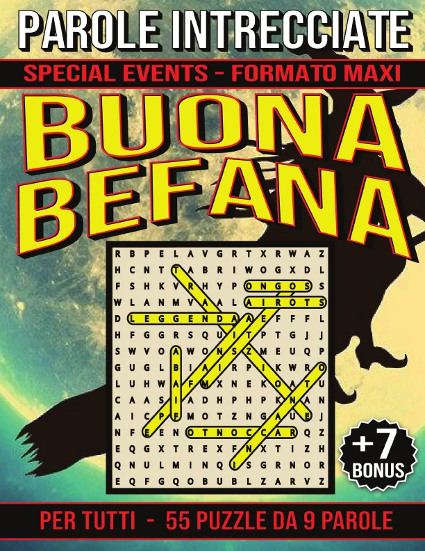 Copertina di Buona Befana - Parole Intrecciate