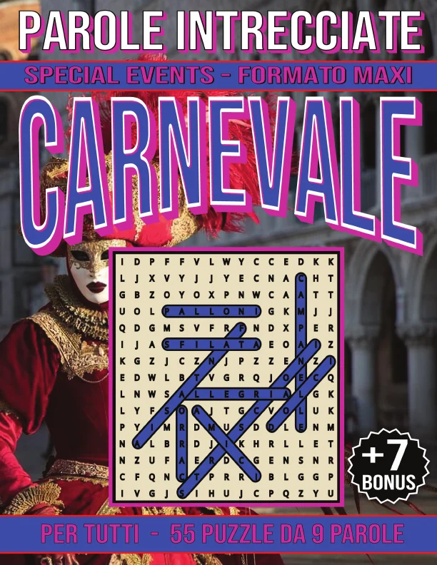 Copertina di Carnevale - Parole Intrecciate